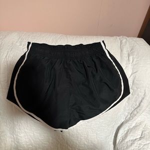 Nike black running shorts
